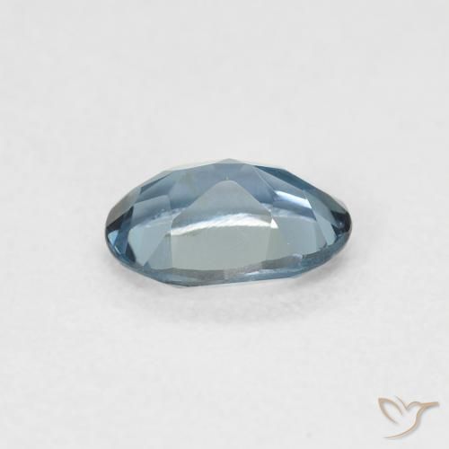 9,17 ctw natürlicher London Blau Topas, Oval, VVS-VS