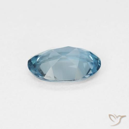 9,17 ctw natürlicher London Blau Topas, Oval, VVS