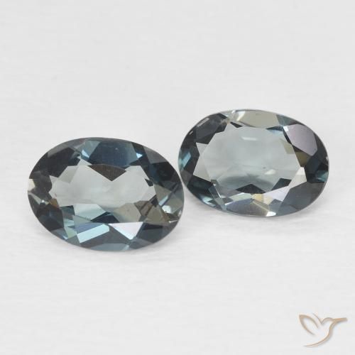1.68 ct natürliche London Blau Topas-Edelsteine, Oval, VVS