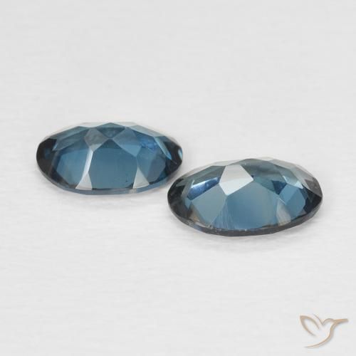 1.44 ct natürliche London Blau Topas-Edelsteine, Oval, VVS