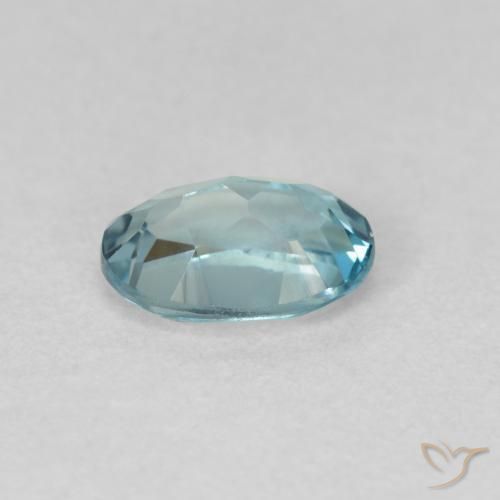 9,17 ctw natürlicher London Blau Topas, Oval, VVS