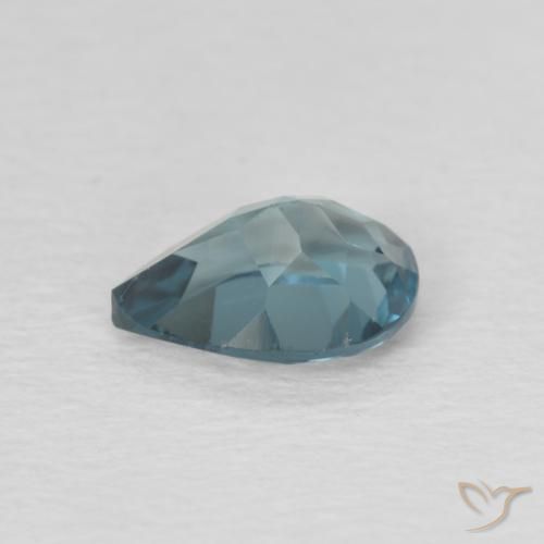9,17 ctw natürlicher London Blau Topas, Birnenform, VS