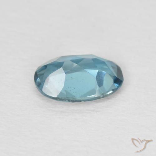 9,17 ctw natürlicher London Blau Topas, Oval, VS