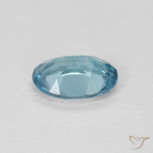 9,17 ctw natürlicher London Blau Topas, Oval, VVS