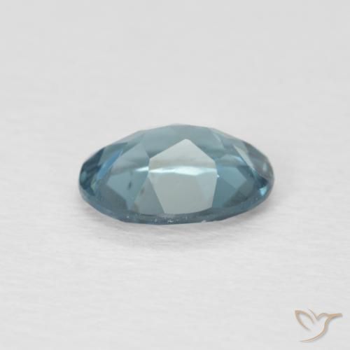 9,17 ctw natürlicher London Blau Topas, Oval, VVS