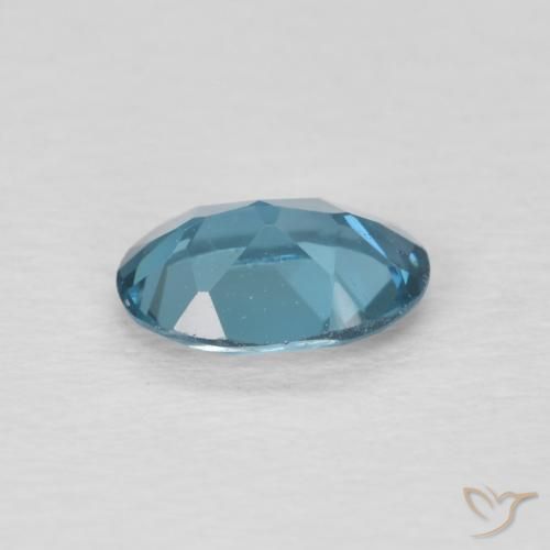 9,17 ctw natürlicher London Blau Topas, Oval, VVS