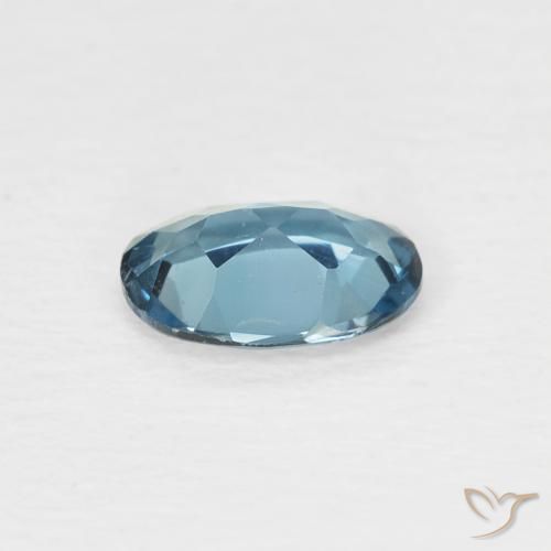 9,17 ctw natürlicher London Blau Topas, Oval, VS