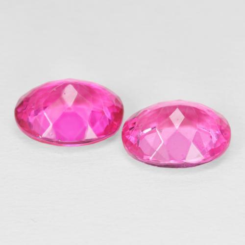 9.23 ct natürliche Dunkelpink Topas-Edelsteine, Oval Schliff, VVS-VS