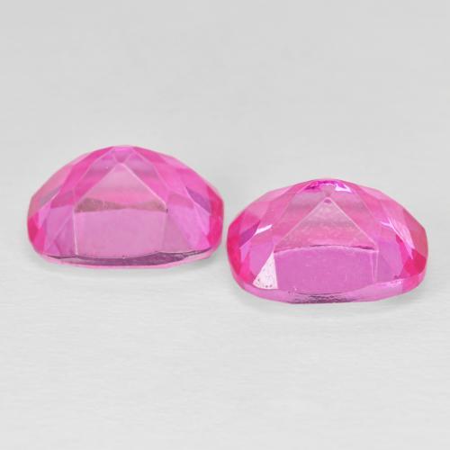 10.01 ct natürliche Medium Dark-Pink Topas-Edelsteine, Kissen, VS