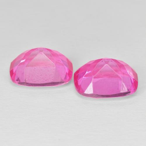 9.50 ct natürliche pink Topas-Edelsteine, Kissen, VVS-VS