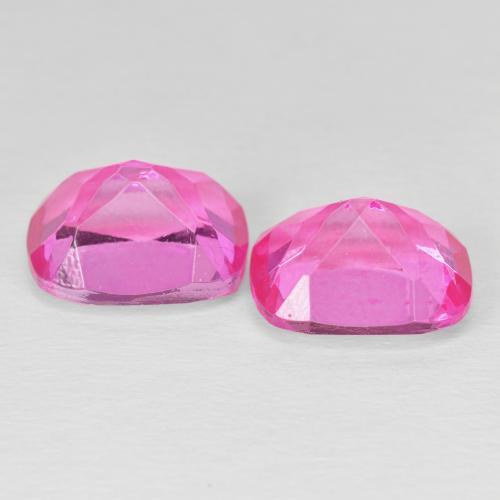 10.23 ct natürliche pink Topas-Edelsteine, Kissen, VVS-VS