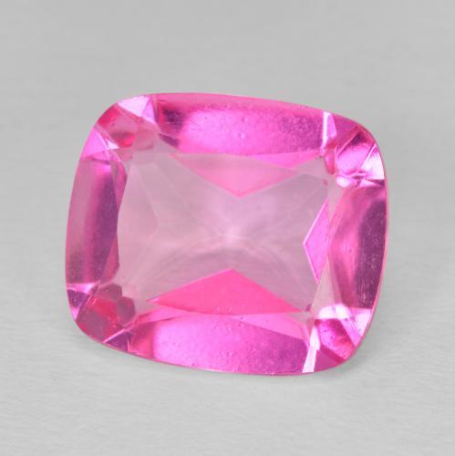 9,17 ctw natürlicher Medium Dark-Pink Topas, Kissen, VVS-VS