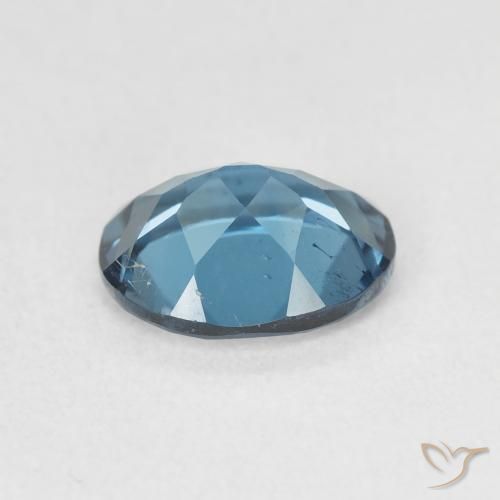 9,17 ctw natürlicher London Blau Topas, Oval, VS