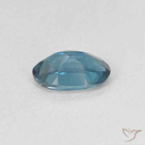 9,17 ctw natürlicher London Blau Topas, Oval, VVS