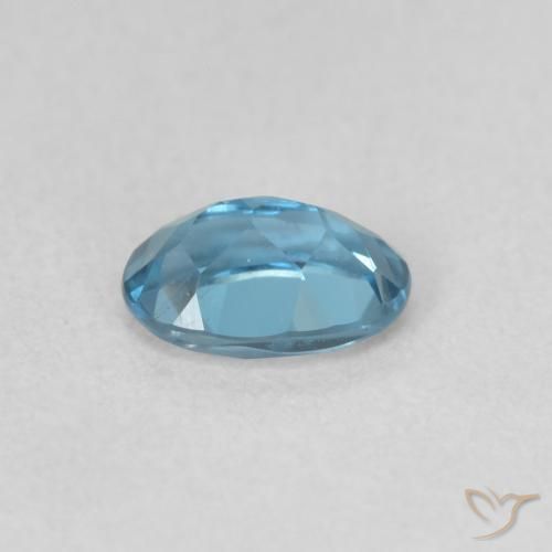9,17 ctw natürlicher London Blau Topas, Oval, VVS