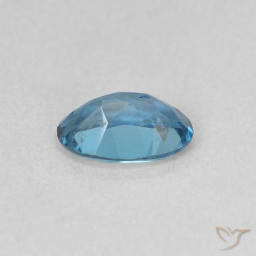 9,17 ctw natürlicher London Blau Topas, Oval, VVS