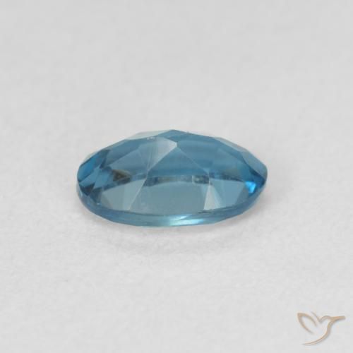 9,17 ctw natürlicher London Blau Topas, Oval, VVS