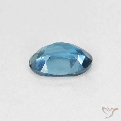 9,17 ctw natürlicher London Blau Topas, Oval, VVS