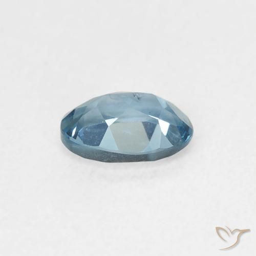 9,17 ctw natürlicher London Blau Topas, Oval, VVS