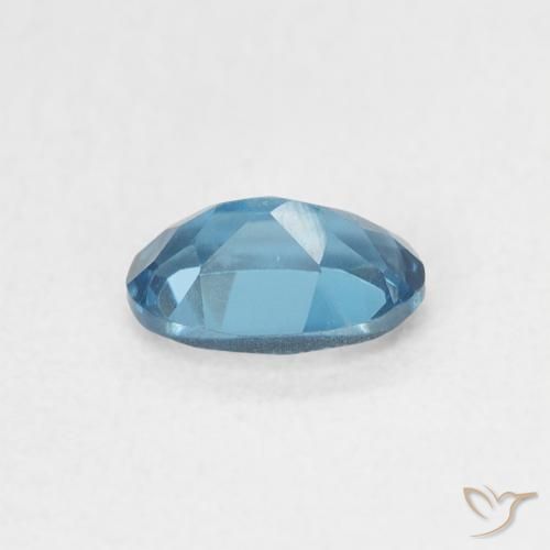 9,17 ctw natürlicher London Blau Topas, Oval, VVS