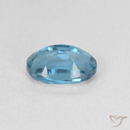 9,17 ctw natürlicher London Blau Topas, Oval, VVS