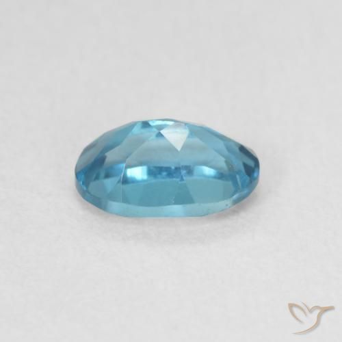 9,17 ctw natürlicher London Blau Topas, Oval, VVS