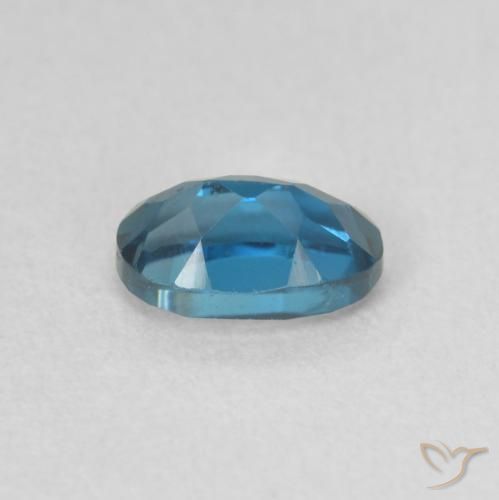9,17 ctw natürlicher London Blau Topas, Oval, VVS
