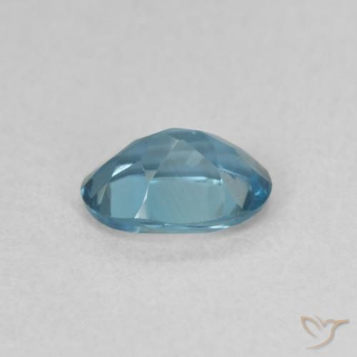 9,17 ctw natürlicher London Blau Topas, Oval, VVS