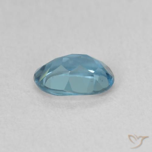 9,17 ctw natürlicher London Blau Topas, Oval, VVS