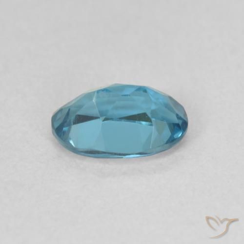 9,17 ctw natürlicher London Blau Topas, Oval, VVS