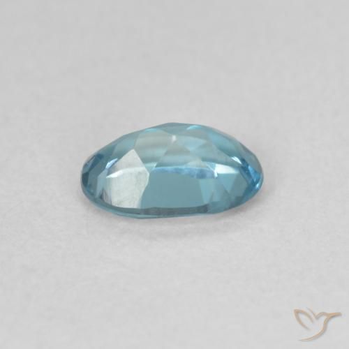 9,17 ctw natürlicher London Blau Topas, Oval, VVS