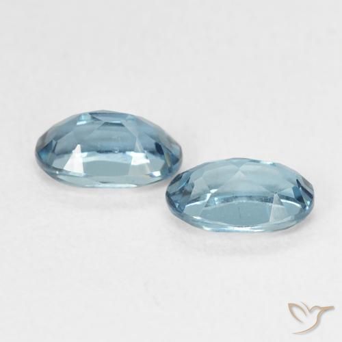 1.22 ct natürliche London Blau Topas-Edelsteine, Oval, VVS-VS