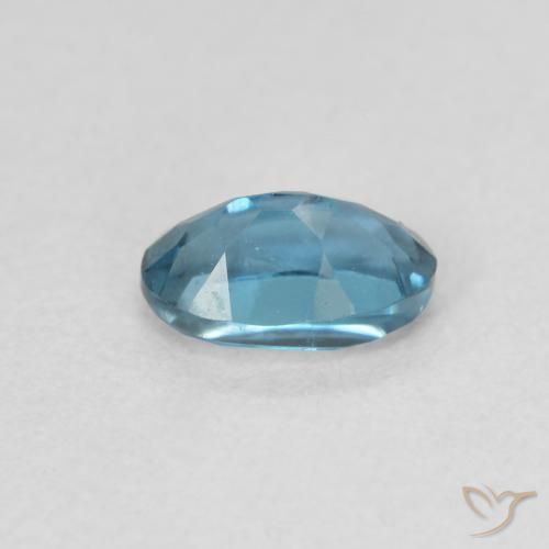 9,17 ctw natürlicher London Blau Topas, Oval, VVS-VS