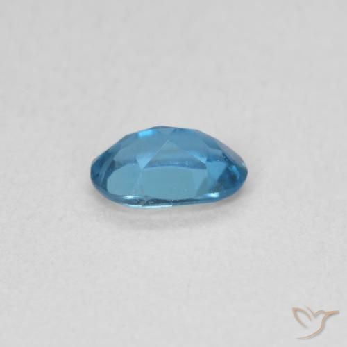 9,17 ctw natürlicher London Blau Topas, Oval, VS