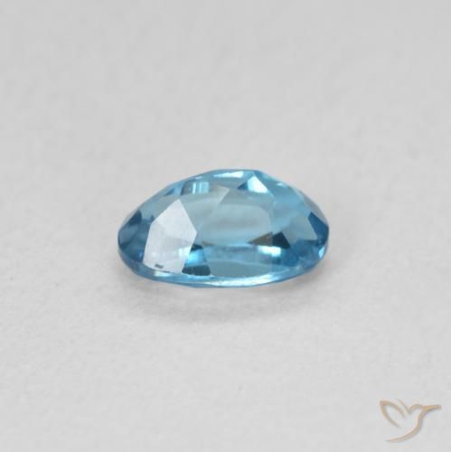 9,17 ctw natürlicher London Blau Topas, Oval, VS