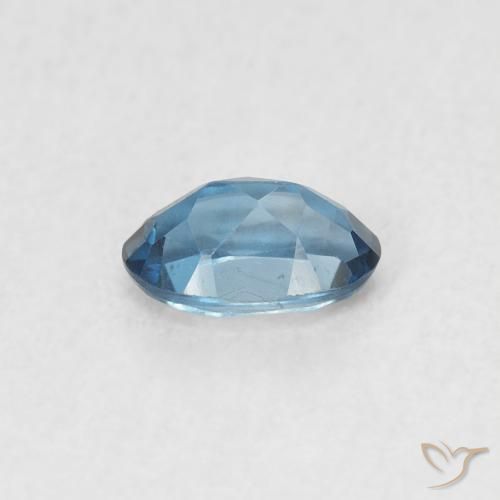 9,17 ctw natürlicher London Blau Topas, Oval, VVS-VS
