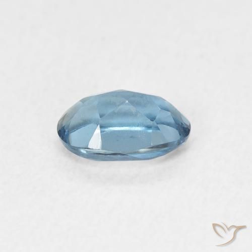 9,17 ctw natürlicher London Blau Topas, Oval, VVS-VS