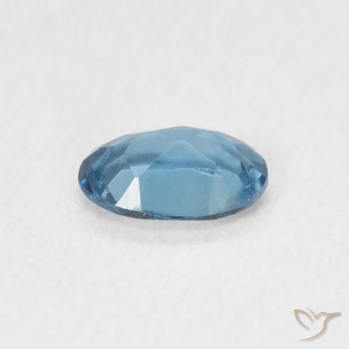 9,17 ctw natürlicher London Blau Topas, Oval, VVS-VS