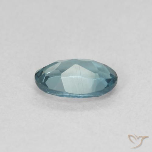9,17 ctw natürlicher London Blau Topas, Oval, VVS