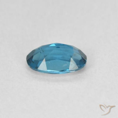 9,17 ctw natürlicher London Blau Topas, Oval, VVS