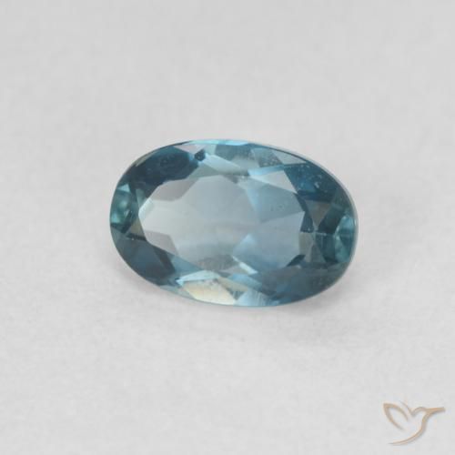 9,17 ctw natürlicher London Blau Topas, Oval, VVS