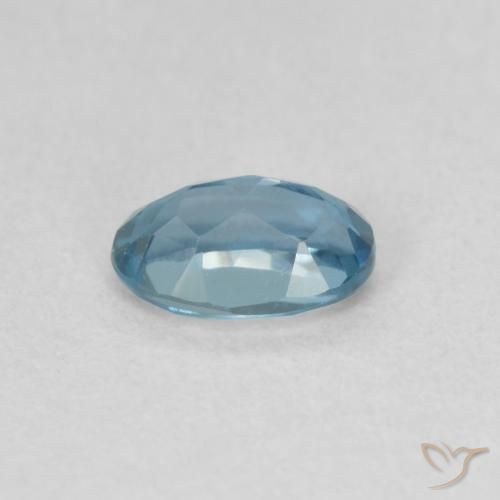 9,17 ctw natürlicher London Blau Topas, Oval, VVS