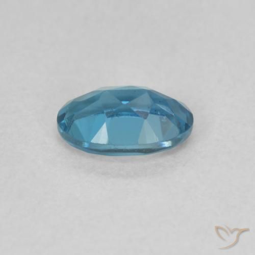 9,17 ctw natürlicher London Blau Topas, Oval, VVS