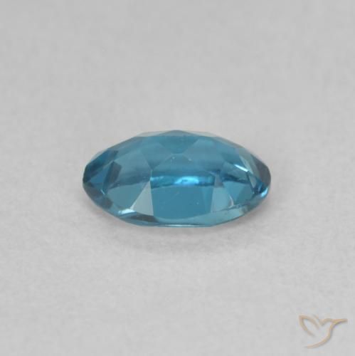 9,17 ctw natürlicher London Blau Topas, Oval, VVS