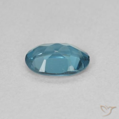 9,17 ctw natürlicher London Blau Topas, Oval, VVS