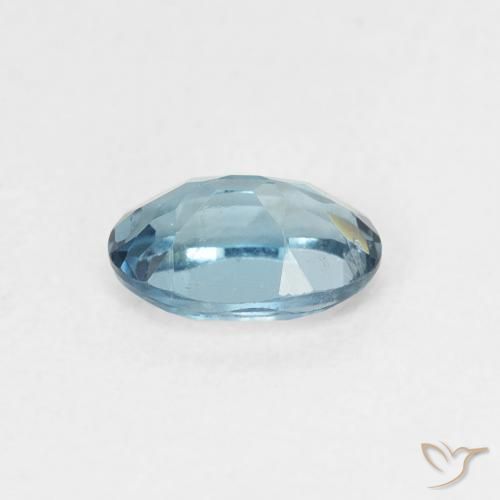 9,17 ctw natürlicher London Blau Topas, Oval, VS