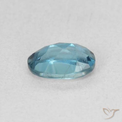 9,17 ctw natürlicher London Blau Topas, Oval, VVS-VS
