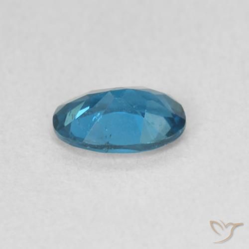 9,17 ctw natürlicher London Blau Topas, Oval, VVS-VS
