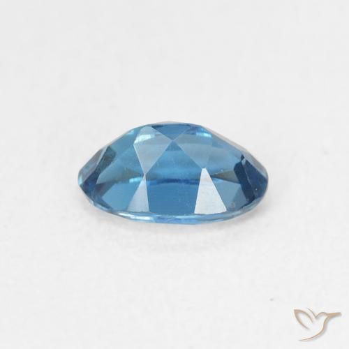 9,17 ctw natürlicher London Blau Topas, Oval, VVS-VS