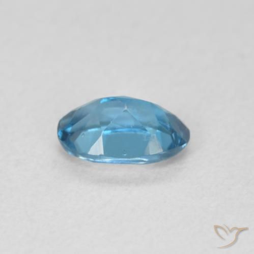 9,17 ctw natürlicher London Blau Topas, Oval, VVS-VS